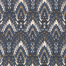 W452/04 Lolana Temperley London Cobalt Wallpaper By Romo
