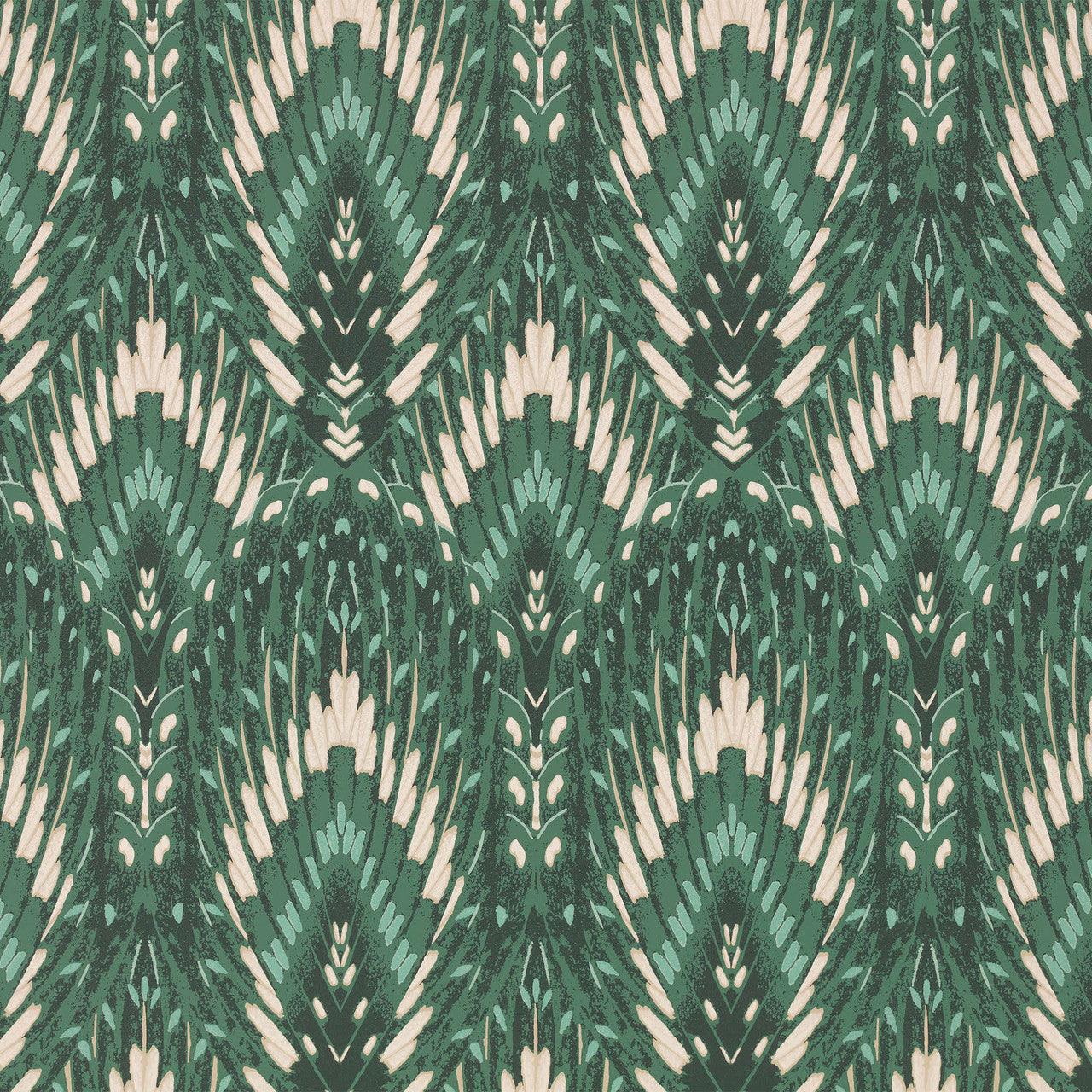 W452/05 Lolana Temperley London Jade Wallpaper By Romo