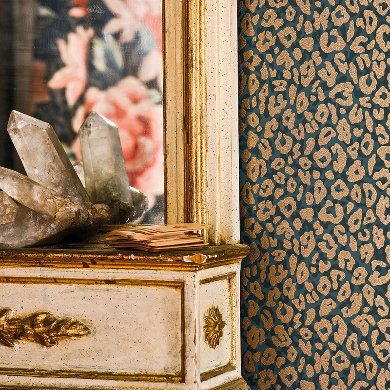 W453/07 Kitty Temperley London Slate Wallpaper By Romo