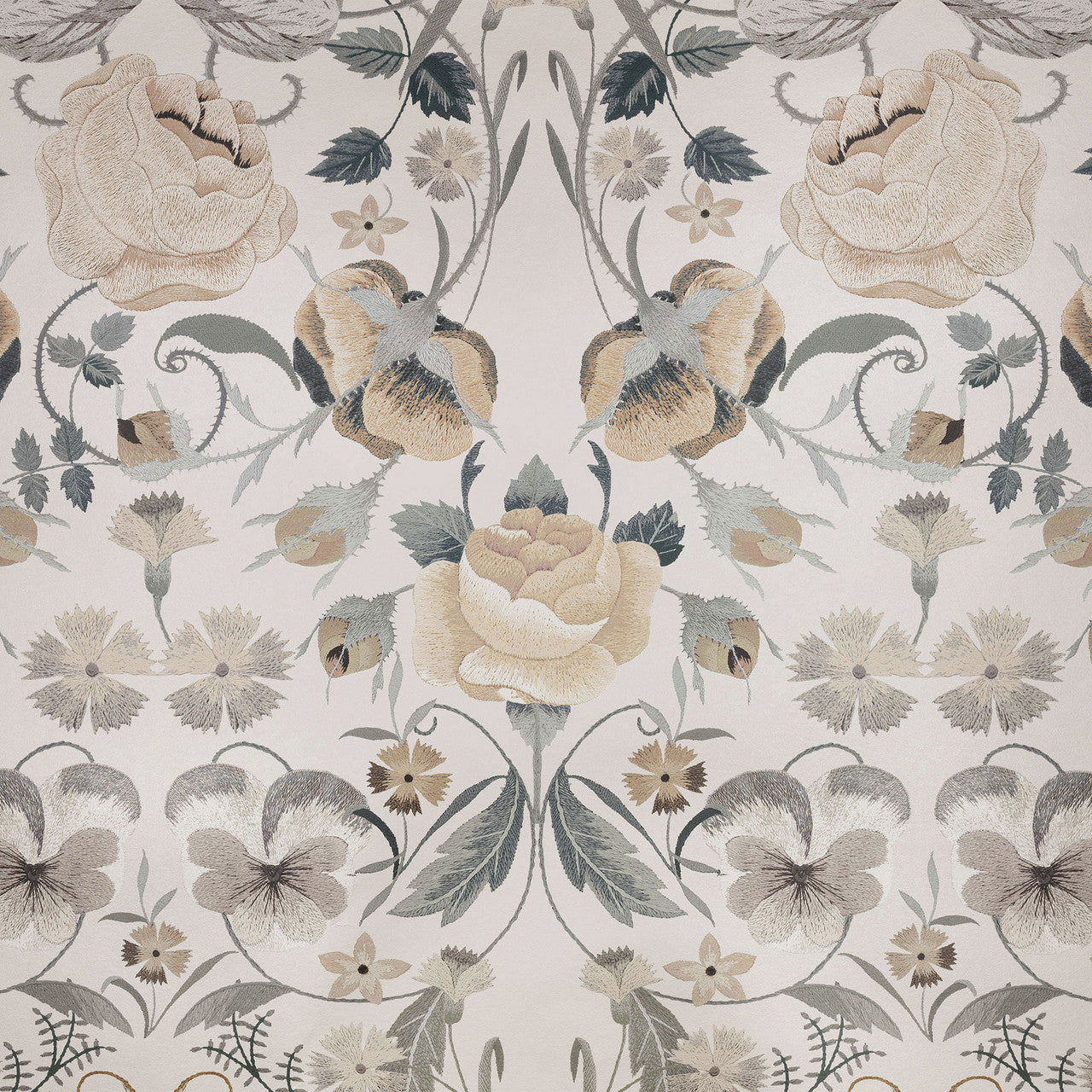 W457/01 Bonita Shimmer Temperley London Sonnet Wallpaper By Romo