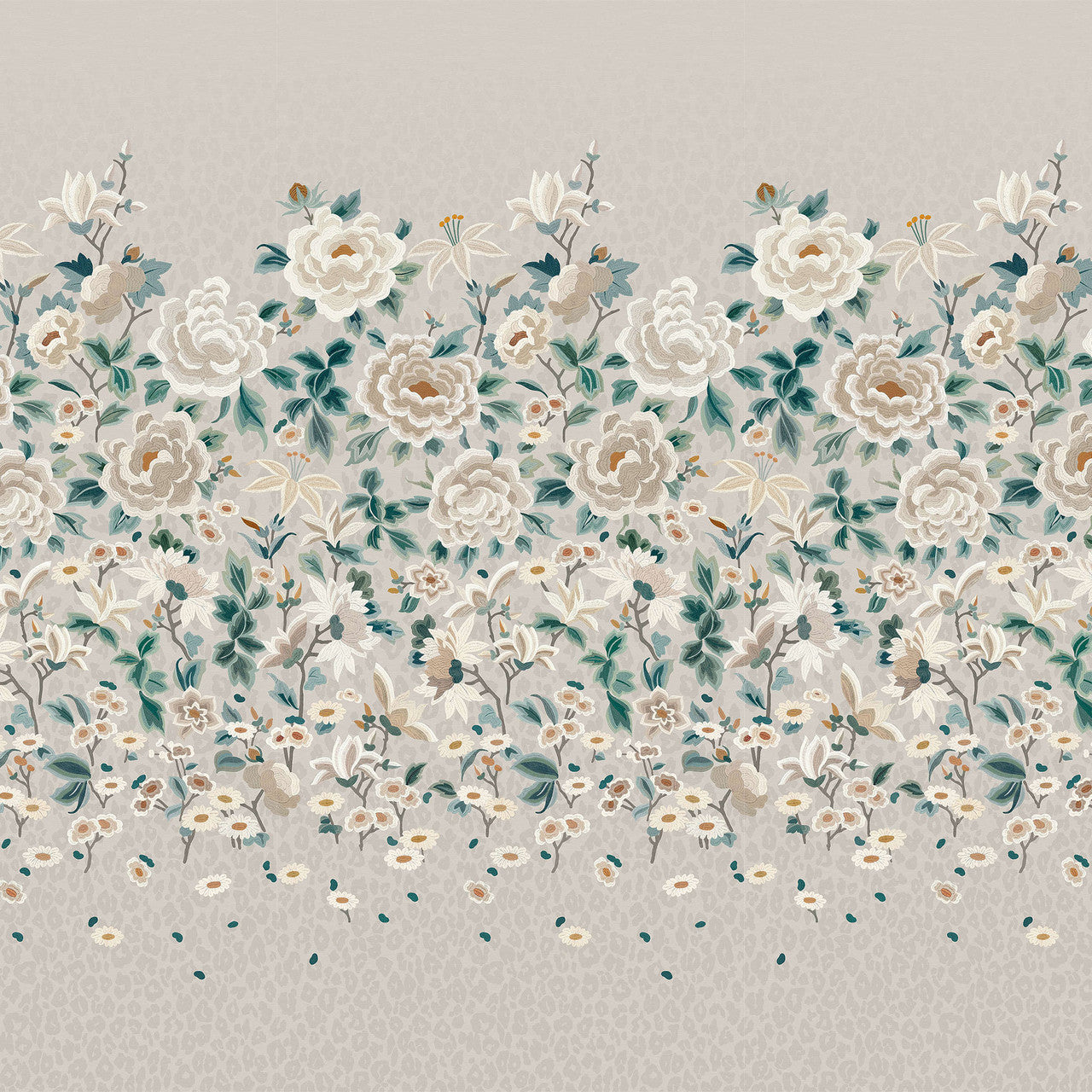 W460/02 Lavinia Mural Temperley London Porcelain Wallpaper By Romo