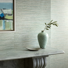 W461/11 Esai Seagrass Embossed Sage Wallpaper By Romo