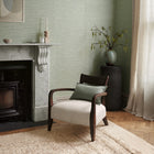 W461/11 Esai Seagrass Embossed Sage Wallpaper By Romo