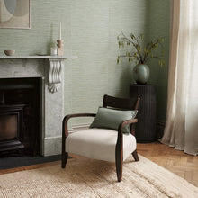 W461/11 Esai Seagrass Embossed Sage Wallpaper By Romo