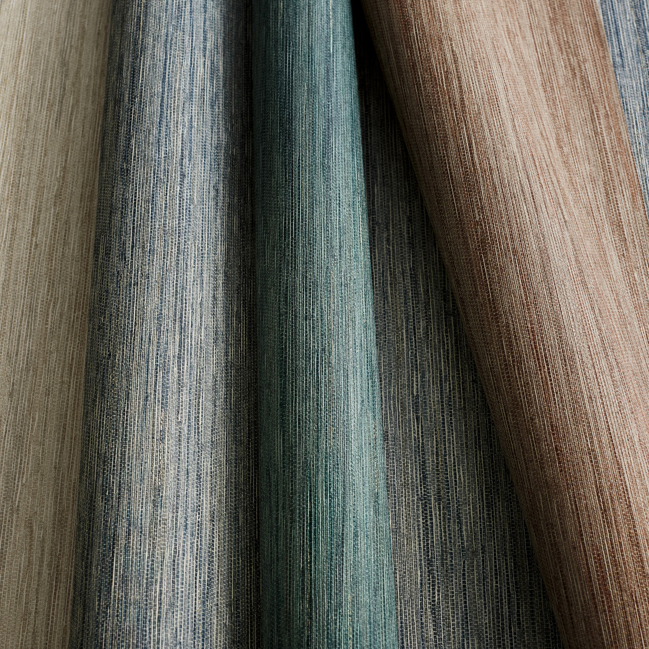 W461/13 Esai Seagrass Embossed Hunter Wallpaper By Romo