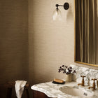 W462/04 Ciro Abaca Embossed Oat Wallpaper By Romo