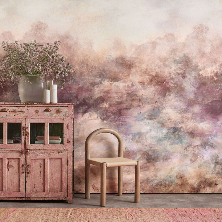 W465/03 Cielo Mural Ottavia Heather Wallpaper By Romo