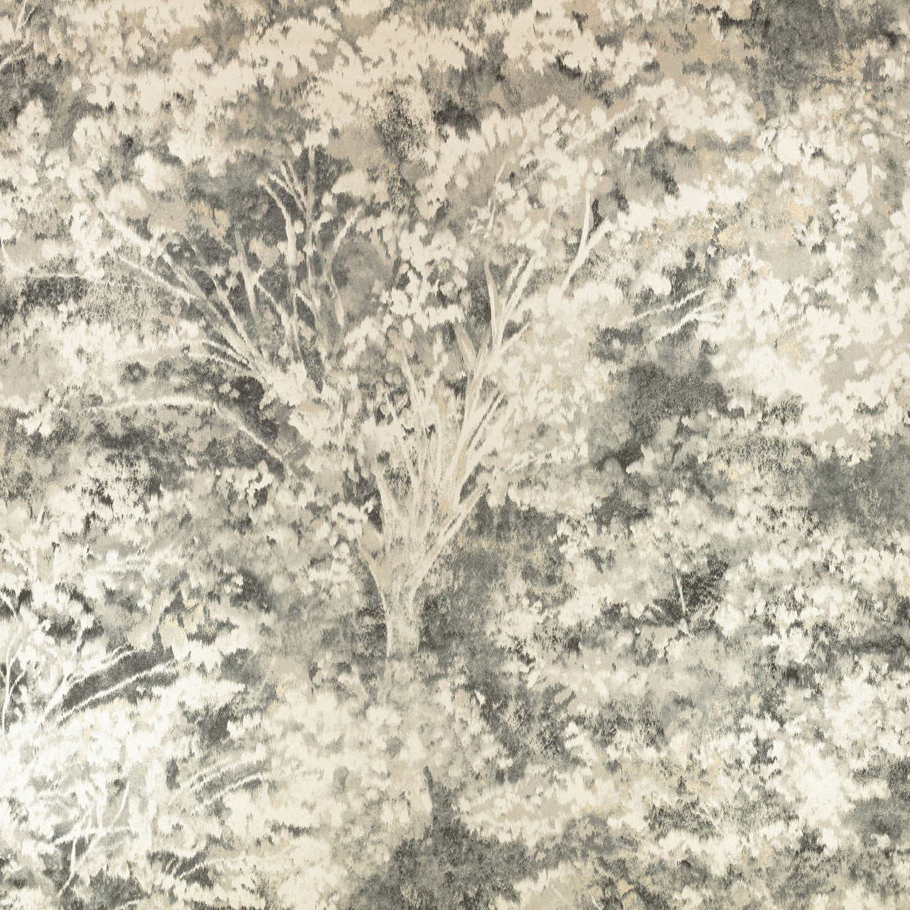 W468/04 Sikora Ottavia Charcoal Wallpaper By Romo