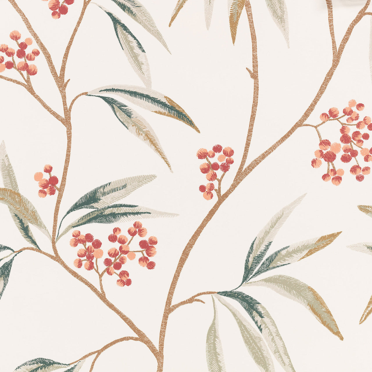 W470/02 Mima Ottavia Bayberry Wallpaper By Romo