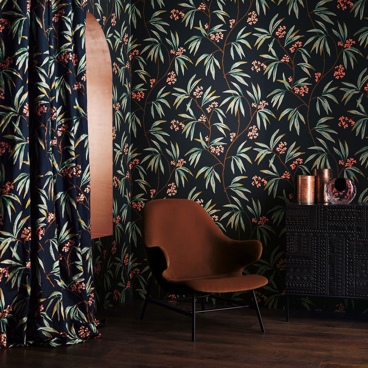 W470/04 Mima Ottavia Twilight Wallpaper By Romo