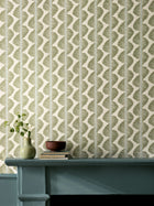W472/04 Aubin Wallcovering Aloe Aubin Wallcoverings Wallpaper by Romo