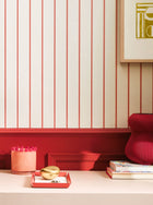 W473/04 Alma Wallcovering Pimento Aubin Wallcoverings Wallpaper by Romo