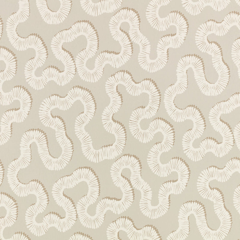 W478/01 Kezia Wallcovering Husk Aubin Wallcoverings Wallpaper by Romo