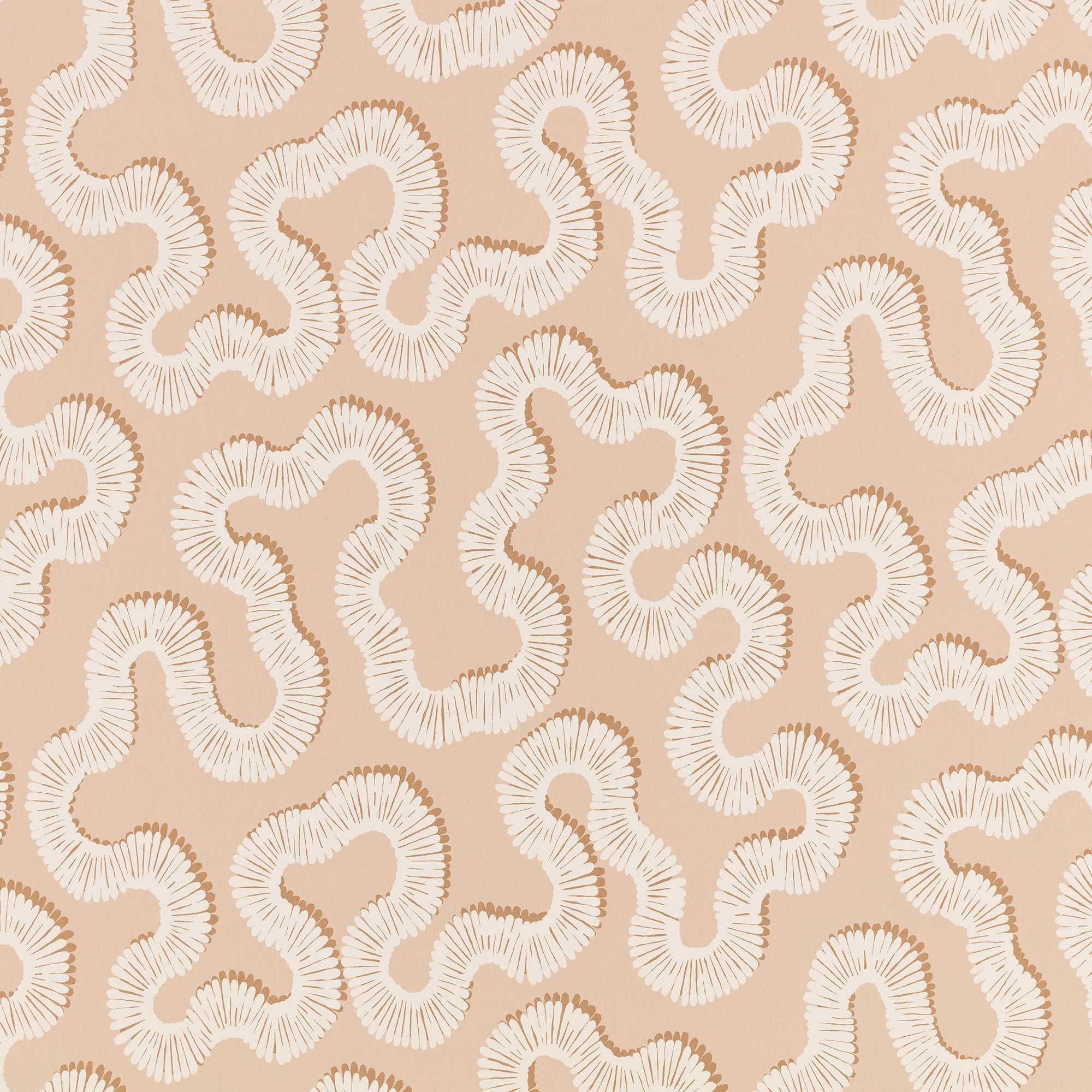 W478/03 Kezia Wallcovering Tuscan Pink Aubin Wallcoverings Wallpaper by Romo