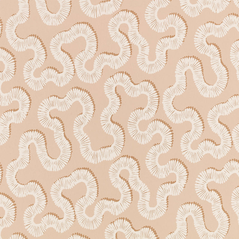 W478/03 Kezia Wallcovering Tuscan Pink Aubin Wallcoverings Wallpaper by Romo