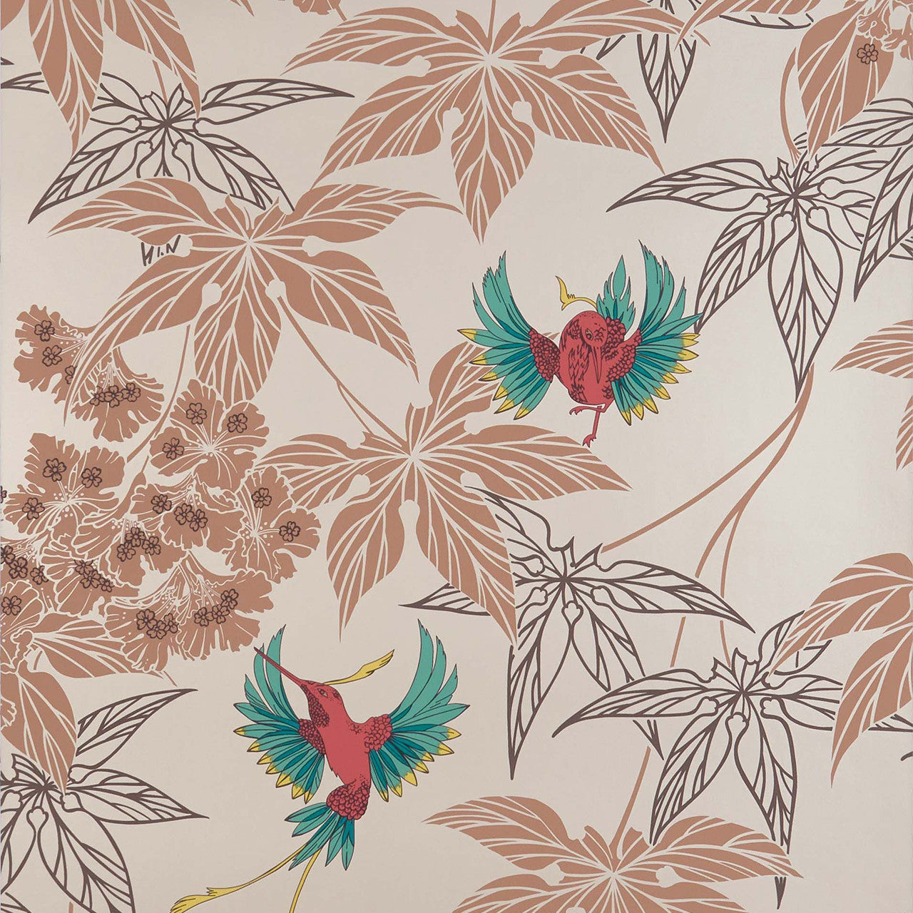W5603-08 Grove Garden Folium Wallpaper By Osborne & Little