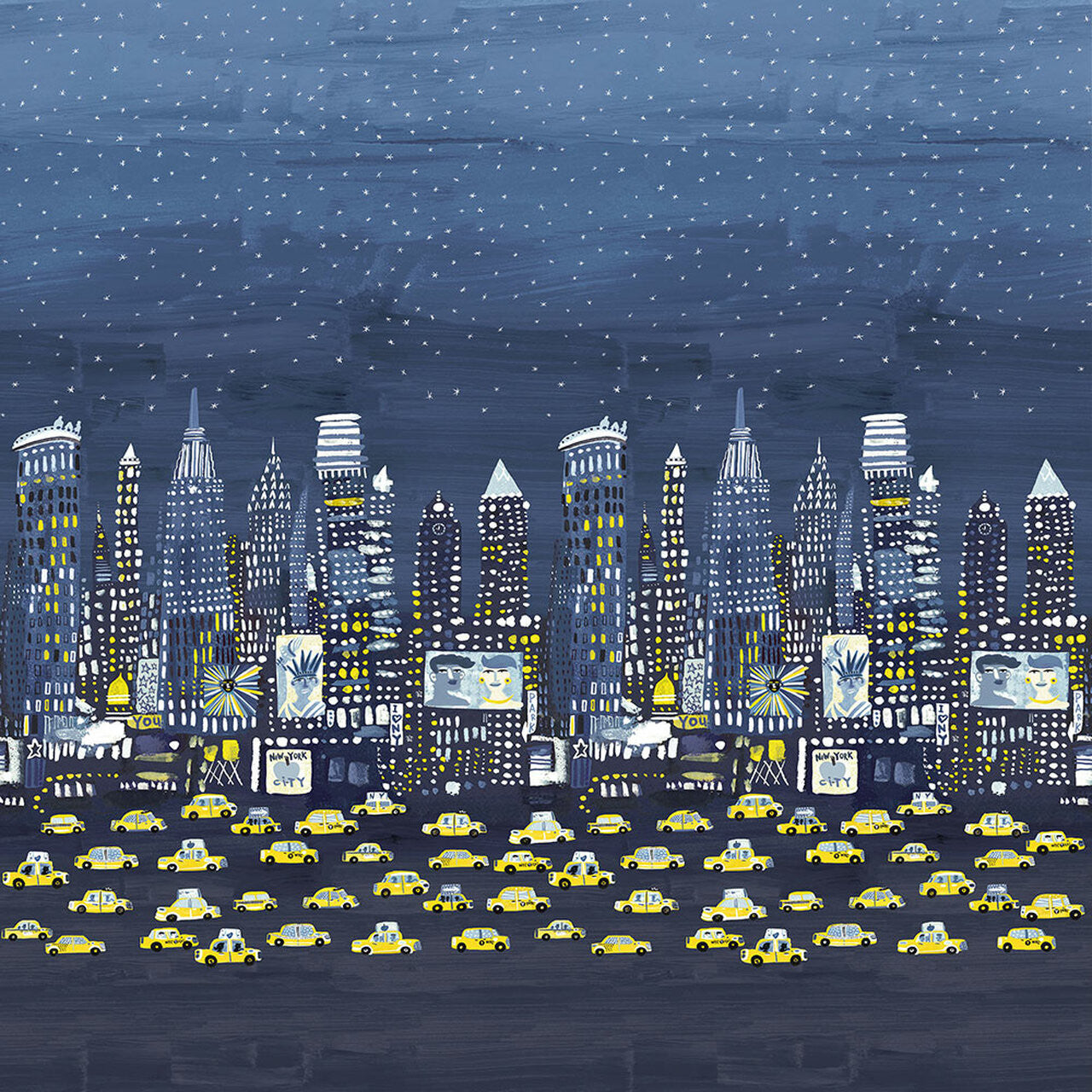 W573/01 NYC Christopher Corr Picturebook Wall Mural By Villa Nova