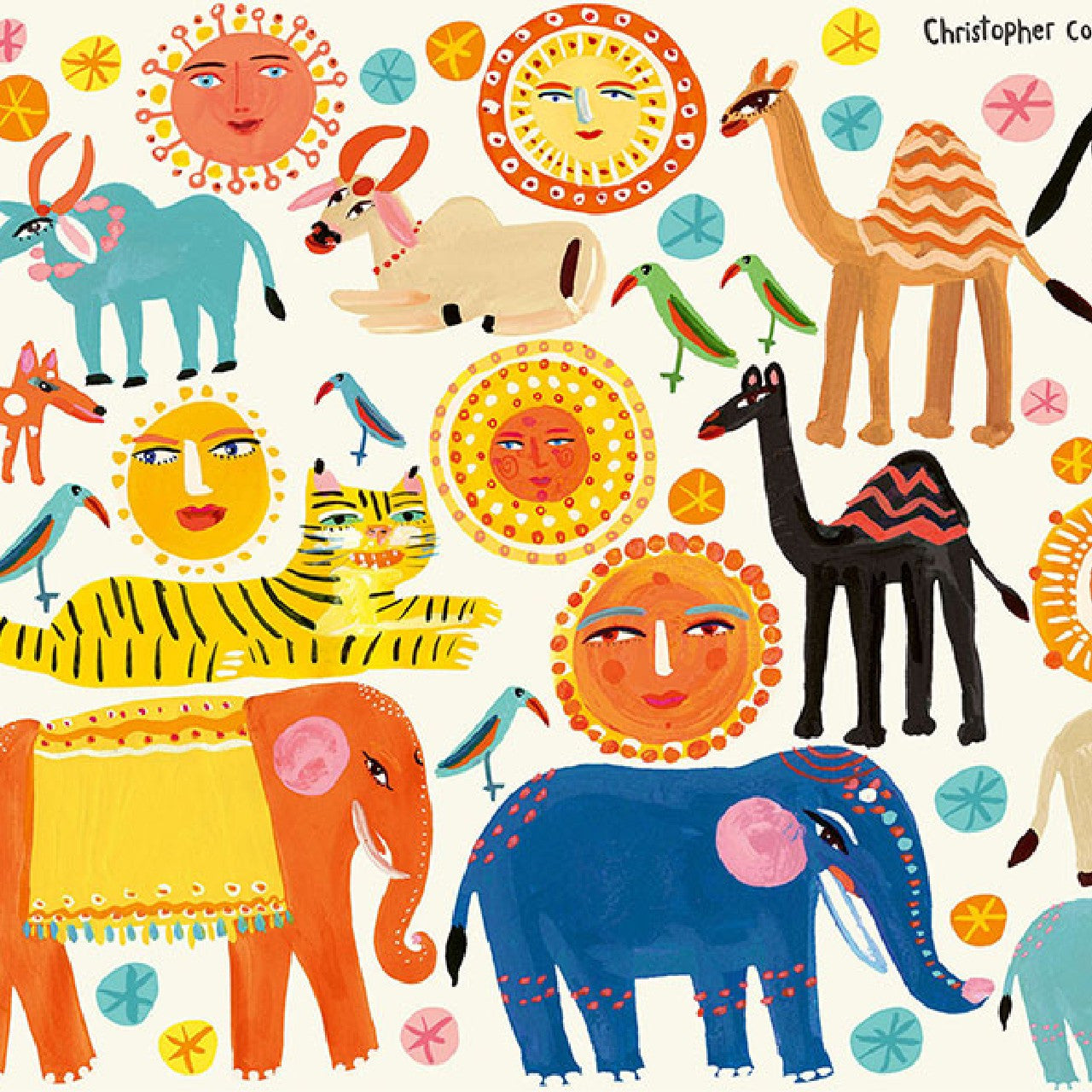 W578/01 Sundance Christopher Corr Picturebook Wall Stickers By Villa Nova