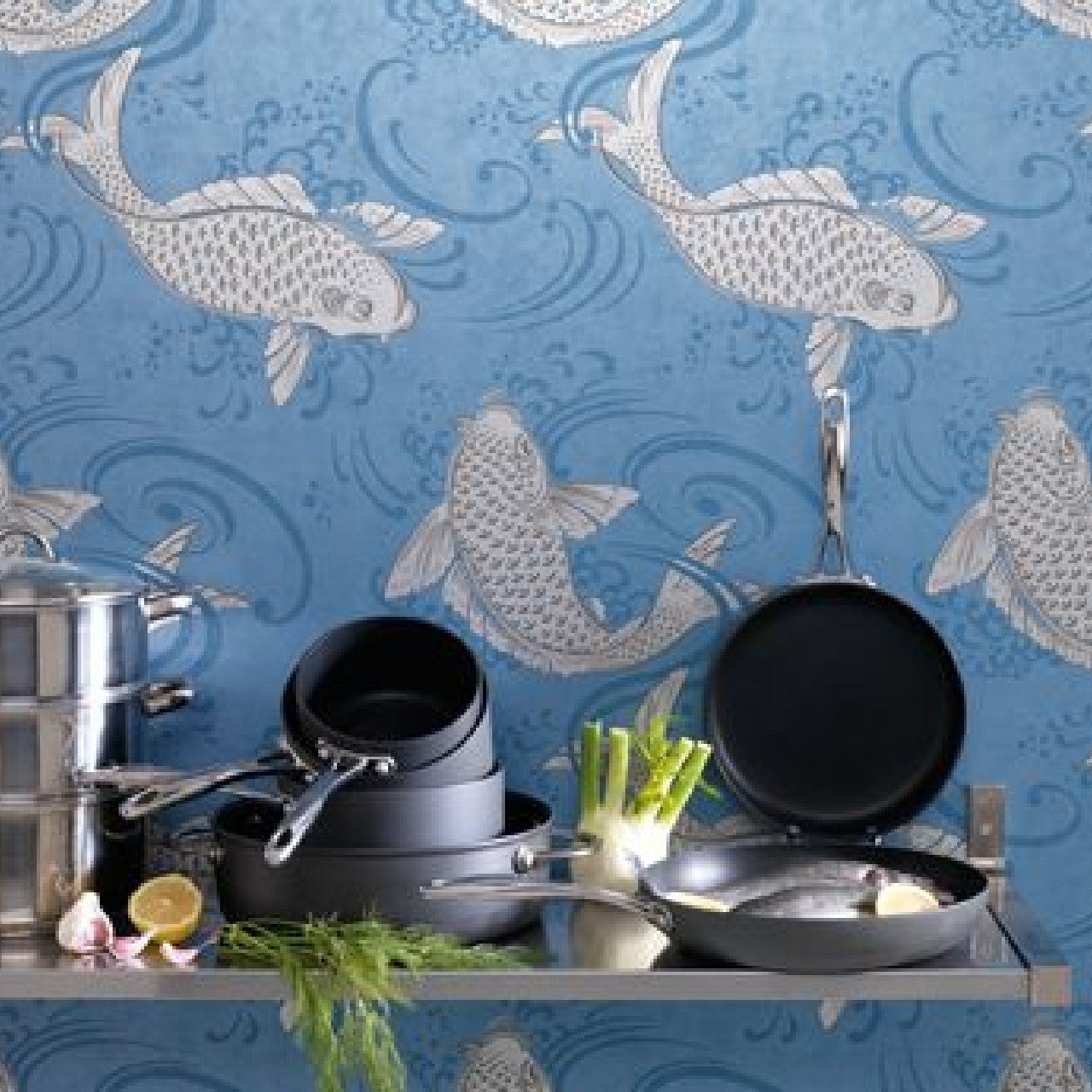 W5796-03 ( W579603 ) Folia Derwent Wallpaper by Osborne & Little