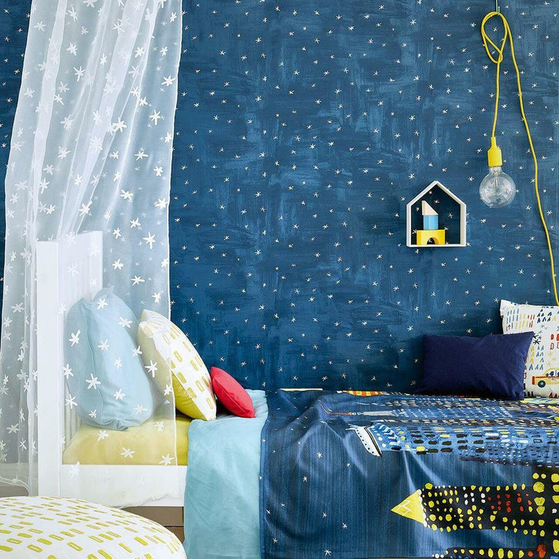 W581/03 Twinkle Twinkle Christopher Corr Picturebook Wallpaper By Villa Nova