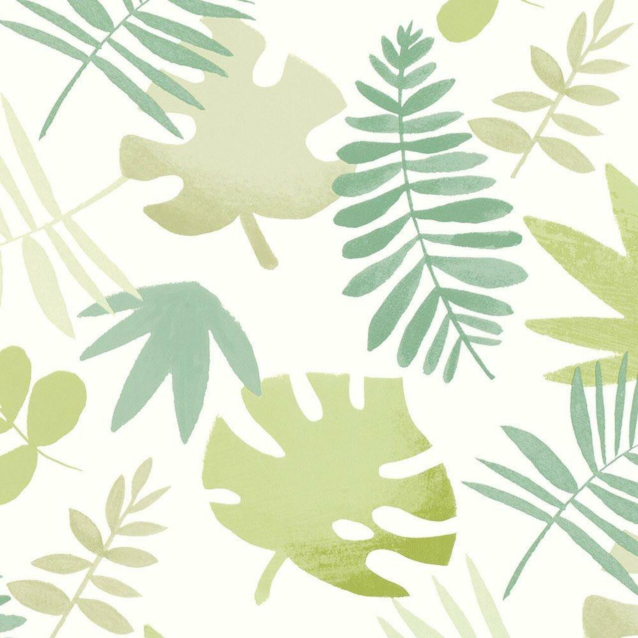 W585/01 Jungle Jumble Frann Preston-Gannon Picturebook Wallpaper By Villa Nova