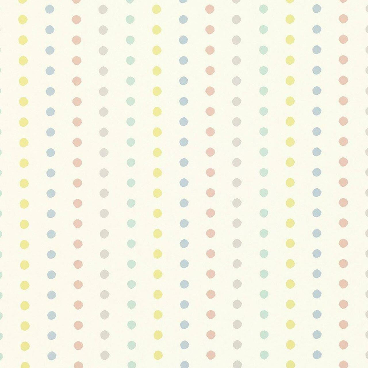 W589/01 Dotty Frann Preston-Gannon Picturebook Wallpaper By Villa Nova