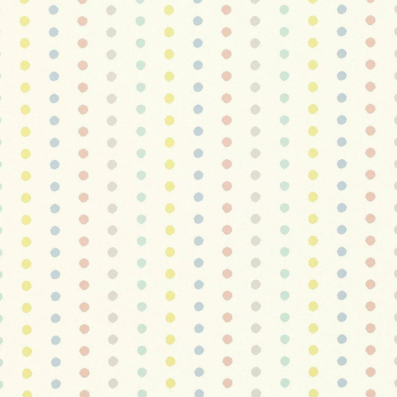W589/01 Dotty Frann Preston-Gannon Picturebook Wallpaper By Villa Nova
