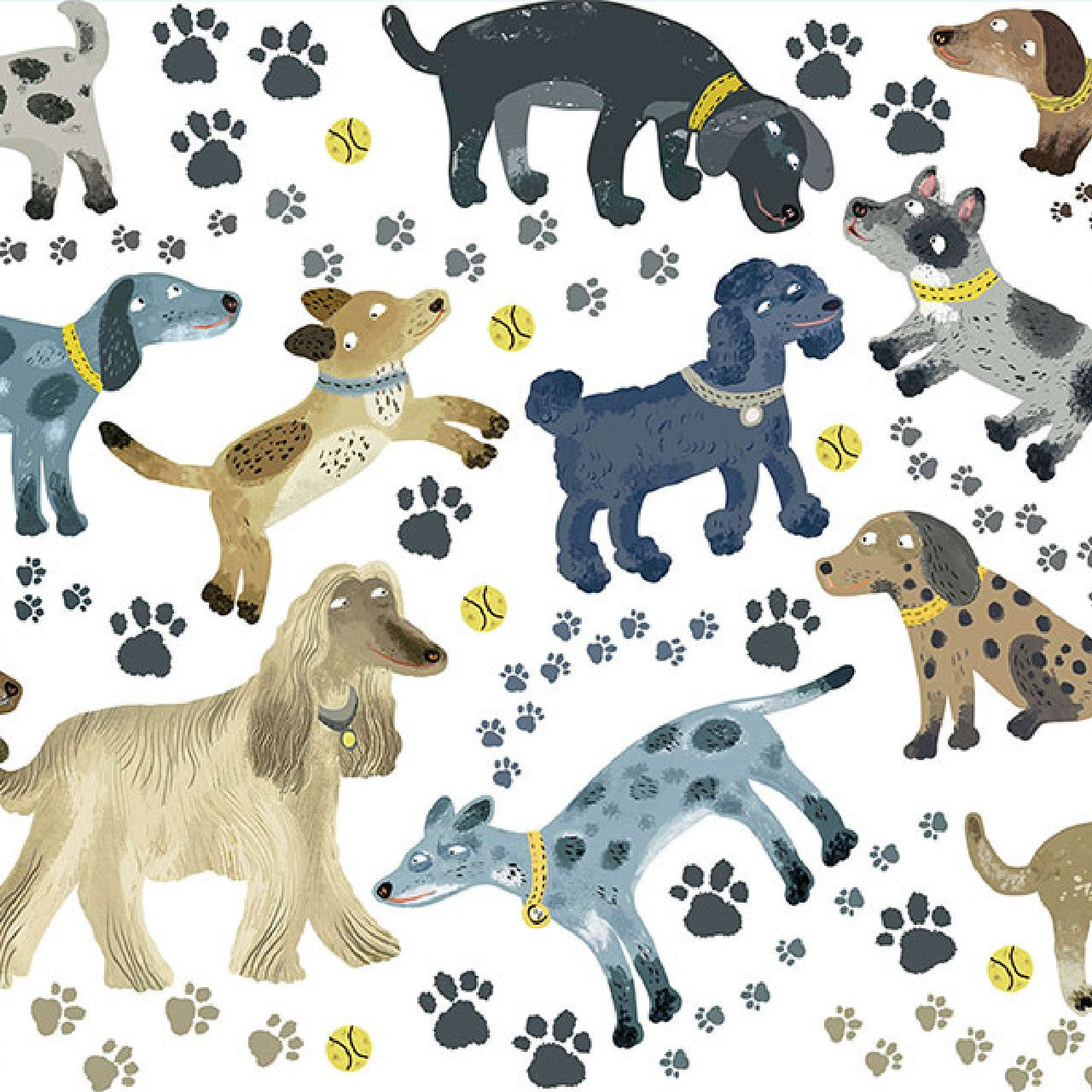 W590/01 Walkies Yuval Zommer Picturebook Wall Stickers By Villa Nova