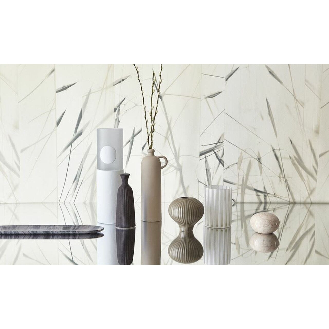 W608/03 Kishi Scene Wallpaper By Villa Nova