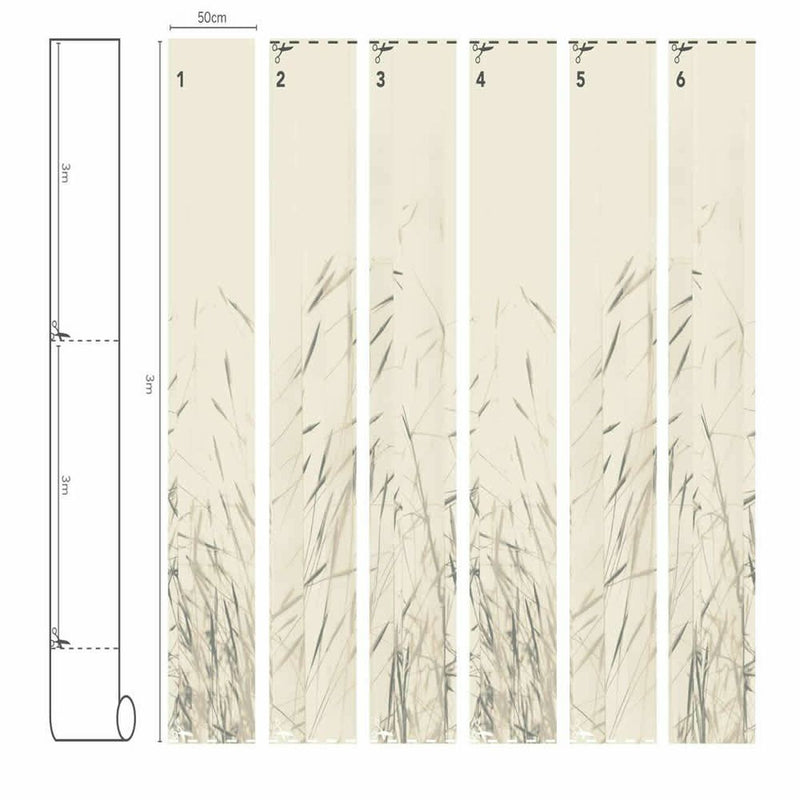 W608/01 Kishi Scene Wallpaper By Villa Nova