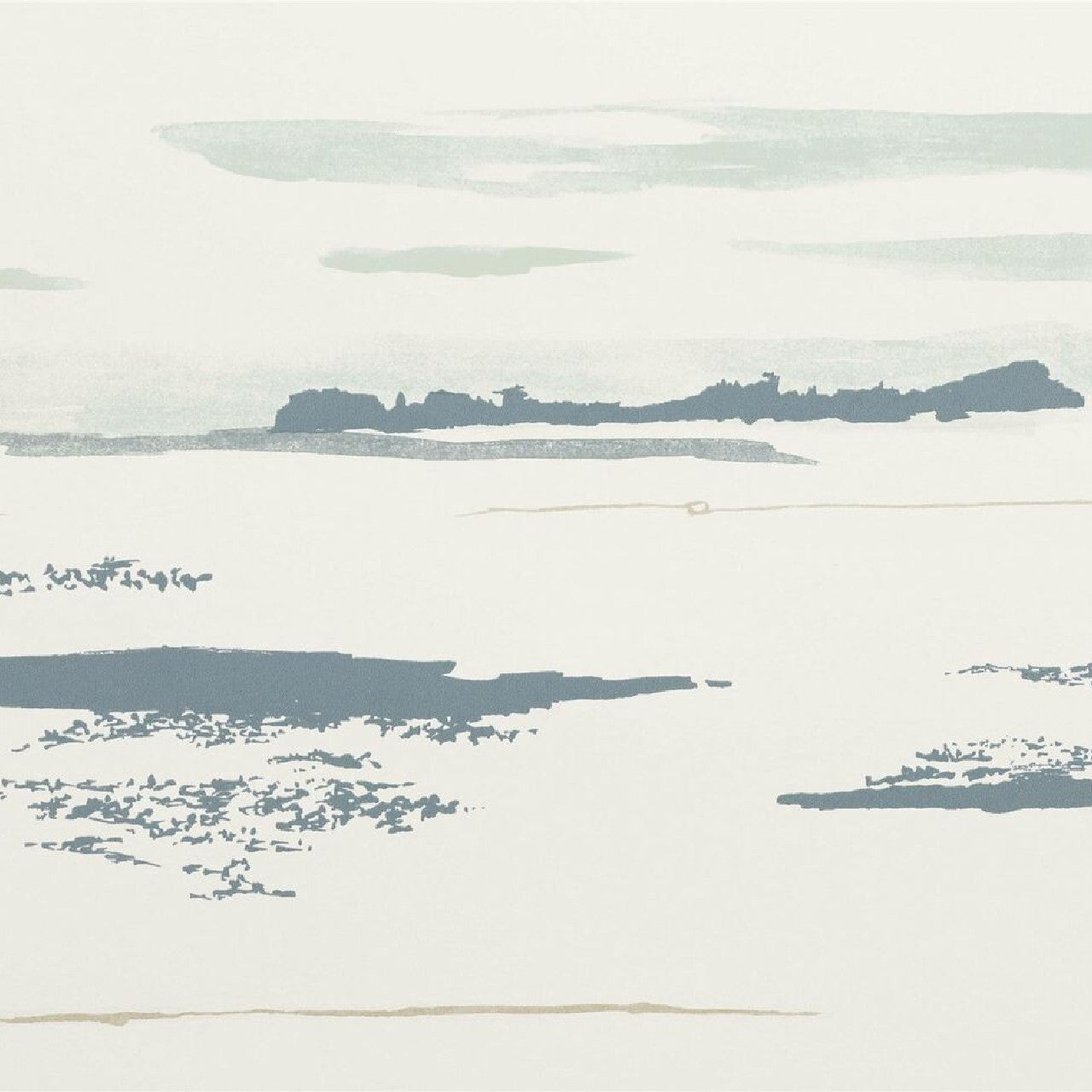 W609/01 Taiga Scene Wallpaper By Villa Nova