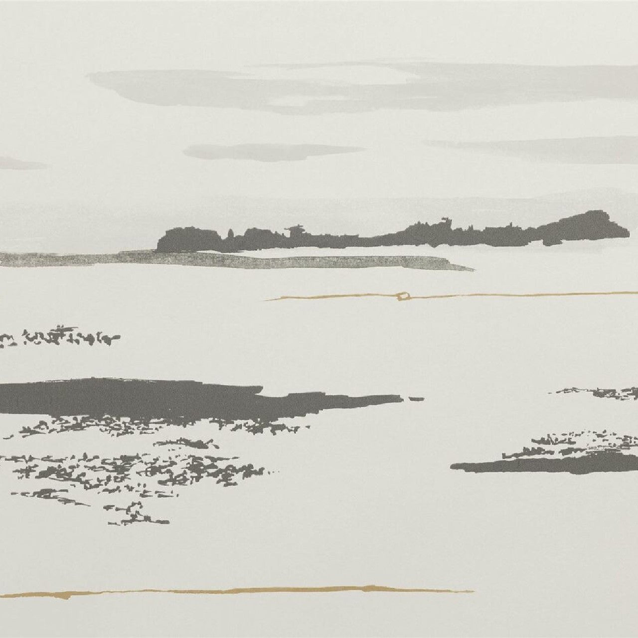 W609/02 Taiga Scene Wallpaper By Villa Nova