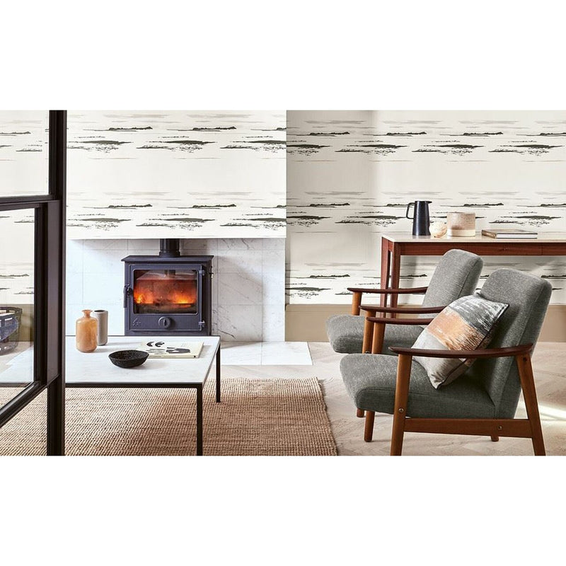 W609/03 Taiga Scene Wallpaper By Villa Nova