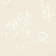 W616/08 Tabletop Still Life Wallpaper by Villa Nova
