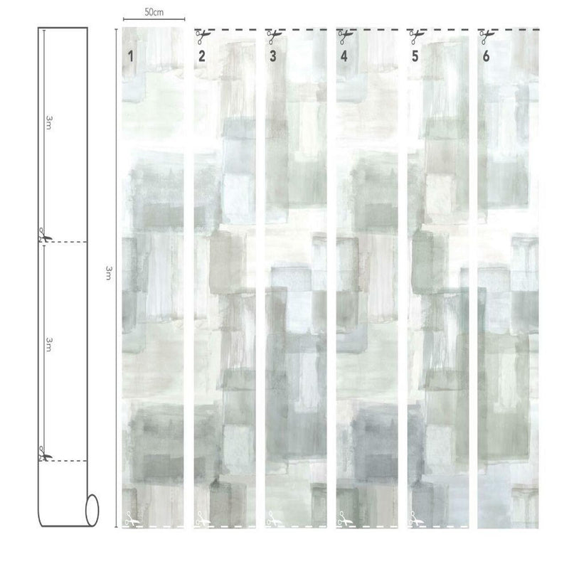 W622/01 Patchwork Wall Mural Still Life Wallpaper by Villa Nova