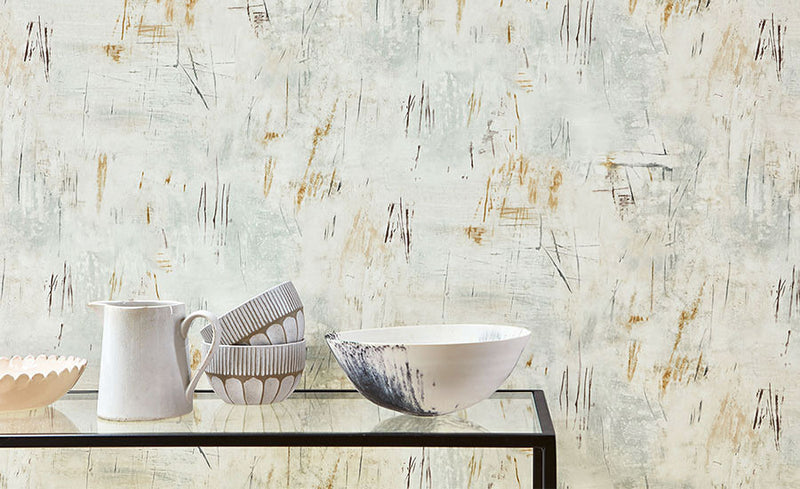 Sgraffito X Kyra Cane Wallpaper by Villa Nova