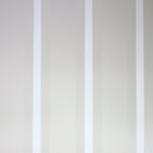 Osborne & Little Strand Grosvenor Stripe Stone, White and Mica - W6291-03 Wallpaper
