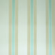 Osborne & Little Strand Grosvenor Stripe Pale Duck Egg and Gilver Wallpaper