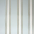 Osborne & Little Strand Grosvenor Stripe Pale Steel Blue, White and Gilver - W6291-05 Wallpaper