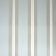 Osborne & Little Strand Grosvenor Stripe Pale Steel Blue, White and Gilver Wallpaper