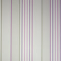 Osborne & Little Strand Marylebone Stripe Lilac and Stone Wallpaper