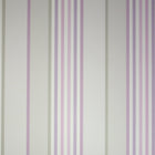 Osborne & Little Strand Marylebone Stripe Lilac and Stone - W6294-01 Wallpaper