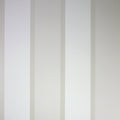 Osborne & Little Strand Fitzroy Stripe White, Pale Stone and Mica Wallpaper