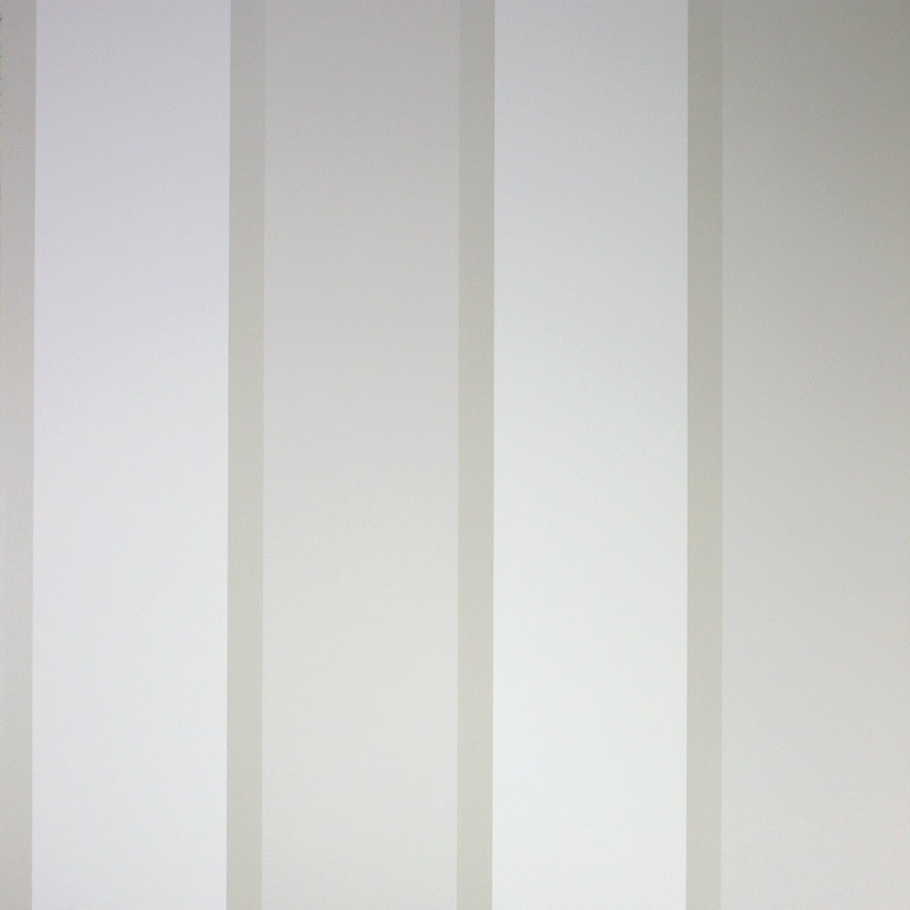 Osborne & Little Strand Fitzroy Stripe White, Pale Stone and Mica - W6295-07 Wallpaper