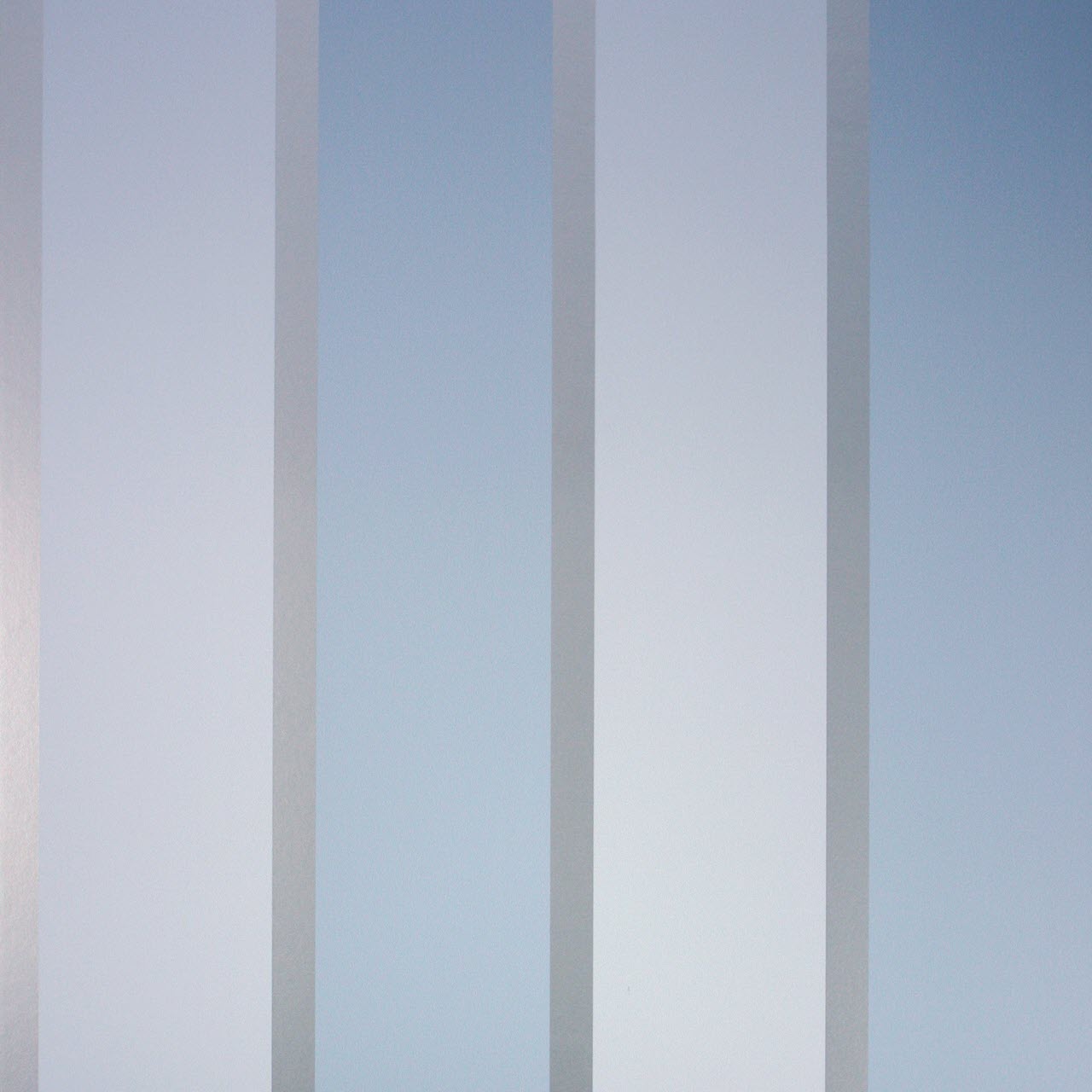 Osborne & Little Strand Fitzroy Stripe Cameo Blue and Silver - W6295-09 Wallpaper