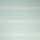 Osborne & Little Strand Shaftesbury Stripe Aqua - W6298-02 Wallpaper