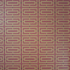 Osborne & Little Metropolis Vinyls 2 Kikko Trellis Vinyl Oxblood and Copper - W6330-06 Wallpaper (sold per linear metre)