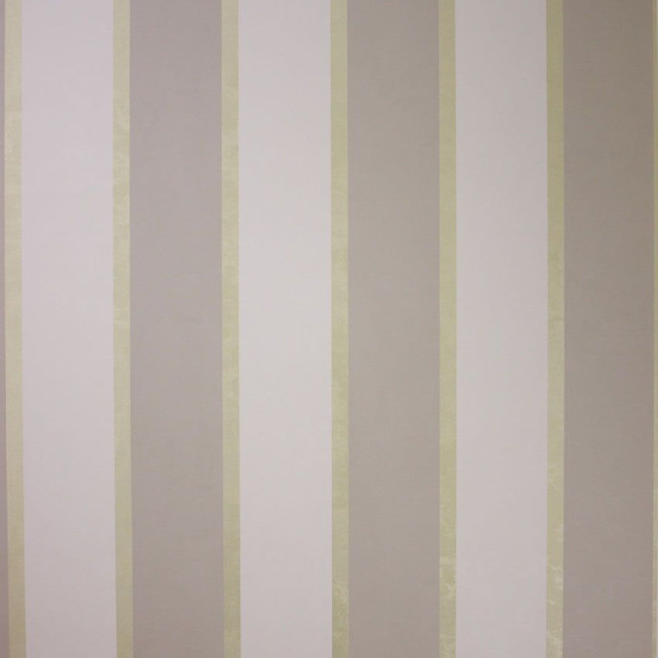 Osborne & Little Metropolis Vinyls 2 Fitzroy Vinyl Stone, Taupe and Gilver - W6332-03 Wallpaper (sold per linear metre)