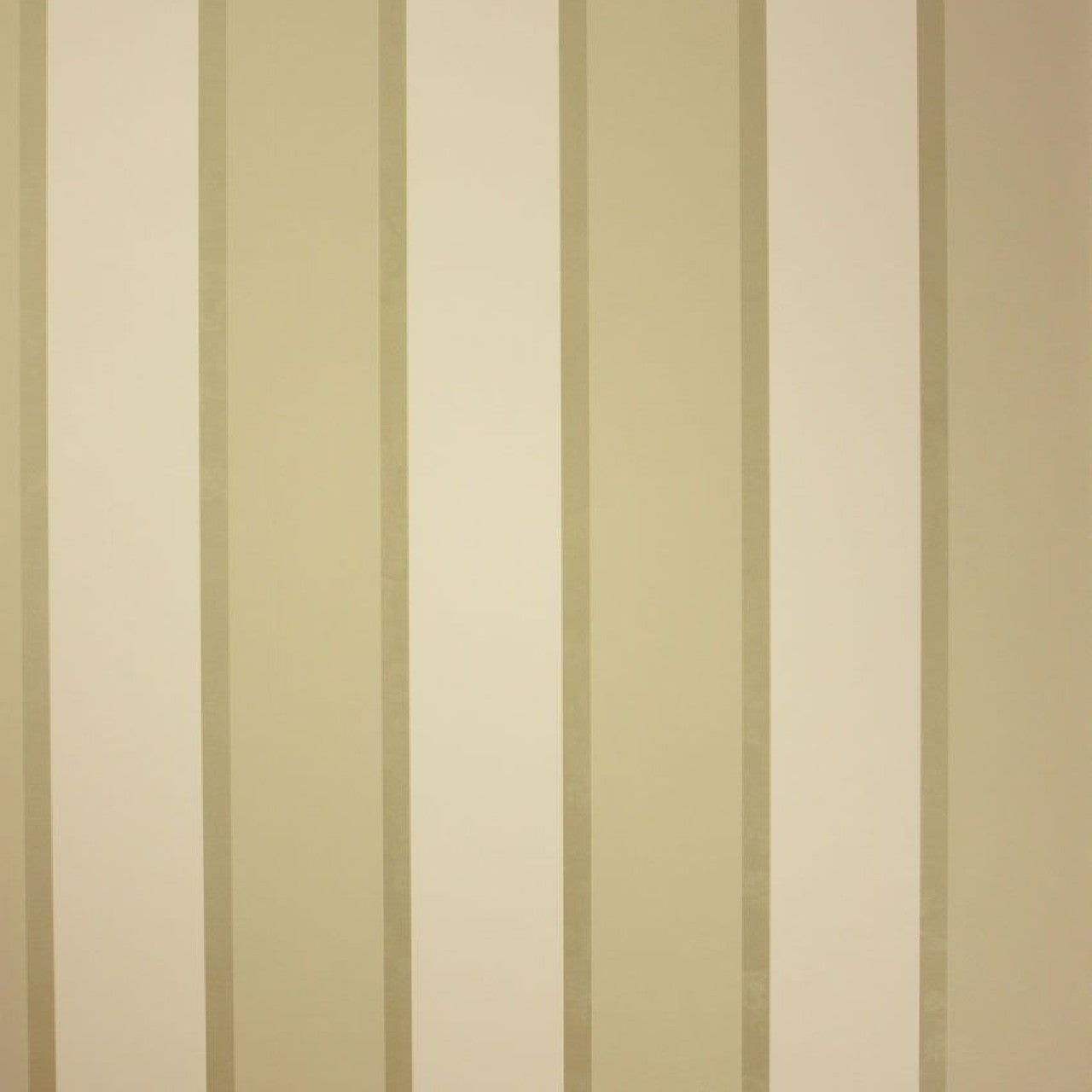 Osborne & Little Metropolis Vinyls 2 Fitzroy Vinyl Buttermilk and Gilver - W6332-04 Wallpaper (sold per linear metre)