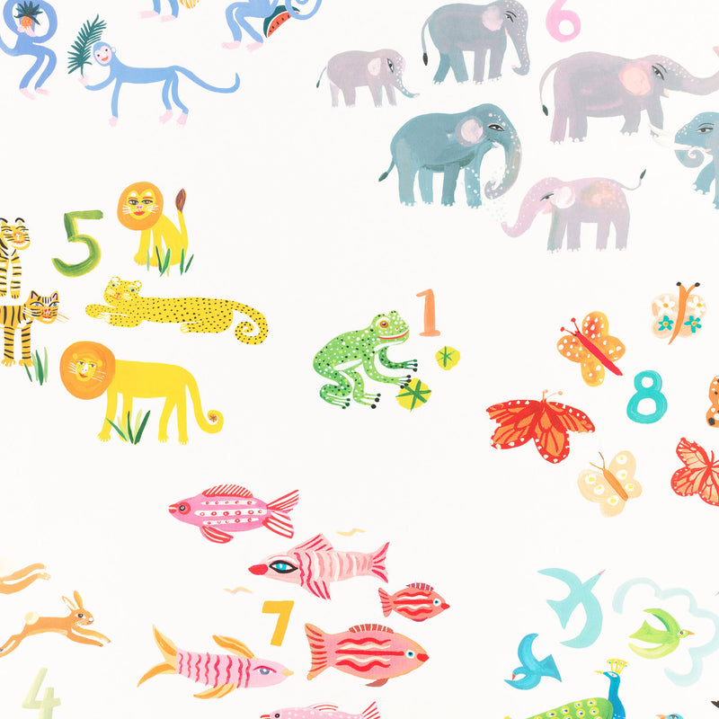 W642/01 One, Two, Three Picturebook II Wallpaper By Villa Nova